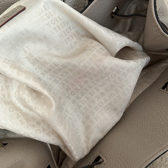Kate Spade Beige Bucket Bag - Picture 7 of 10